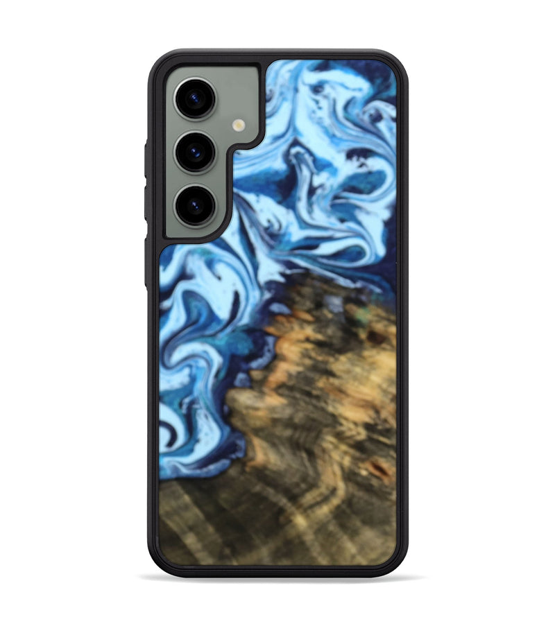 Galaxy S24 Plus Wood Phone Case - Brayden (Blue, 772203)