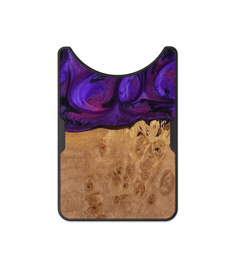 Alloy Wood Wallet - Oren (Purple, 772351)