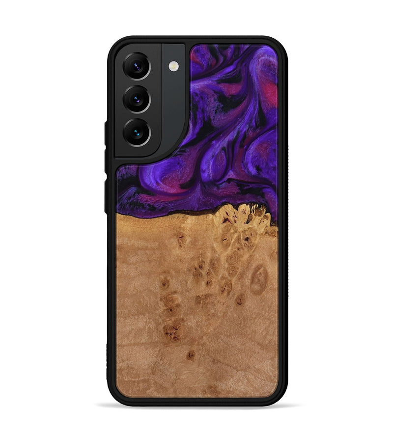 Galaxy S22 Plus Wood Phone Case - Oren (Purple, 772351)