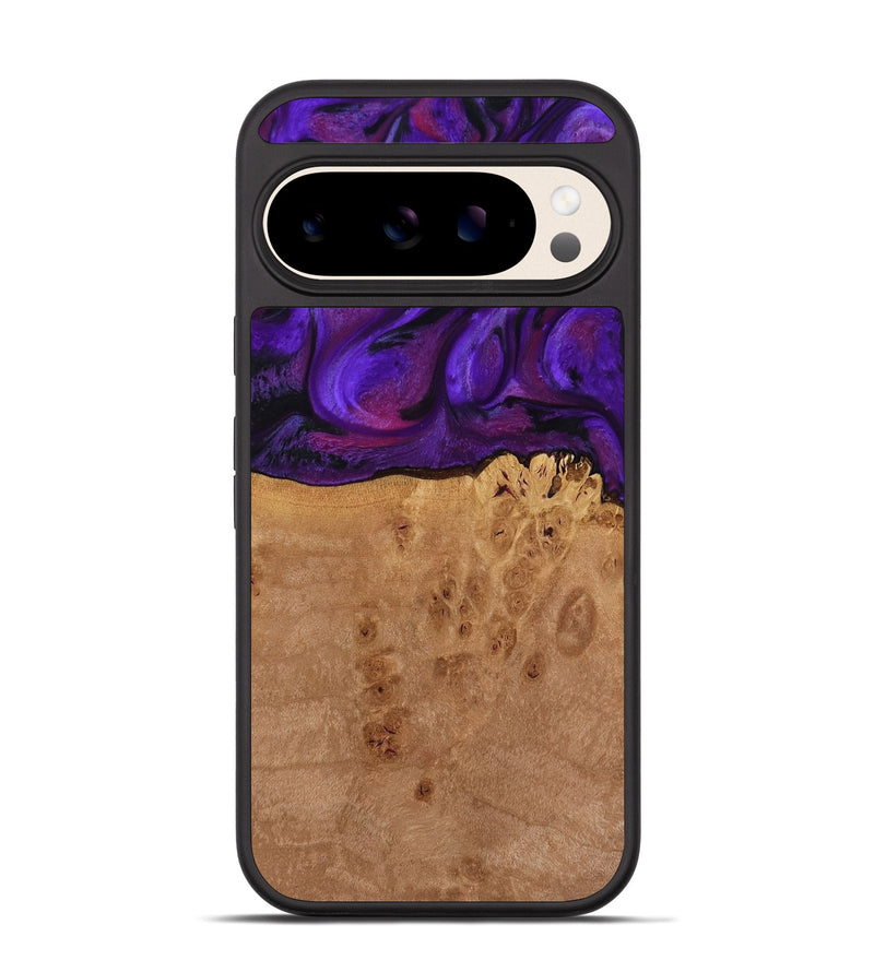 Pixel 10 Wood Phone Case - Oren (Purple, 772351)