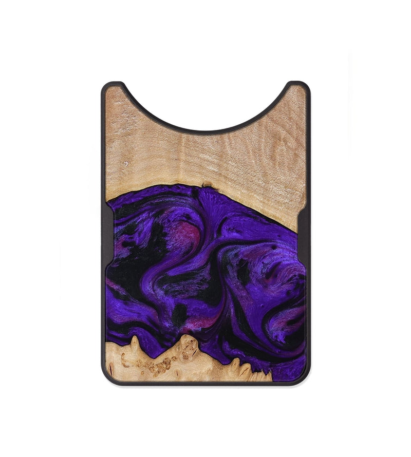 Alloy Wood Wallet - Raelyn (Purple, 772535)