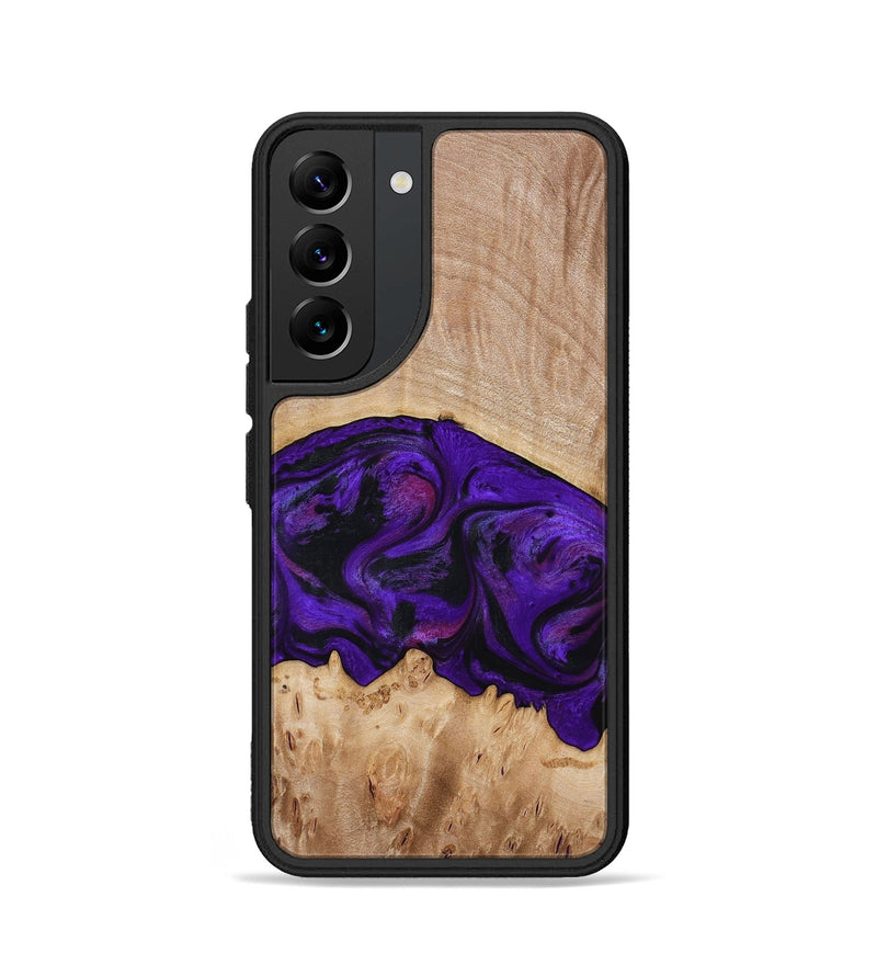 Galaxy S22 Wood Phone Case - Raelyn (Purple, 772535)