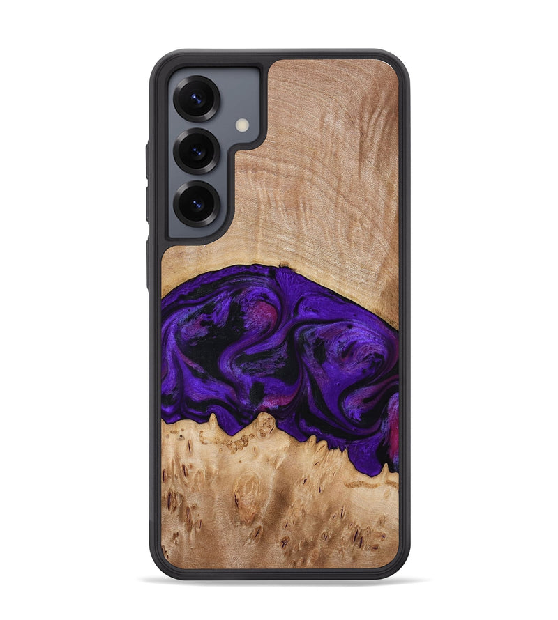 Galaxy S25 Plus Wood Phone Case - Raelyn (Purple, 772535)