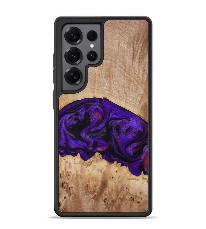 Galaxy S25 Ultra Wood Phone Case - Raelyn (Purple, 772535)