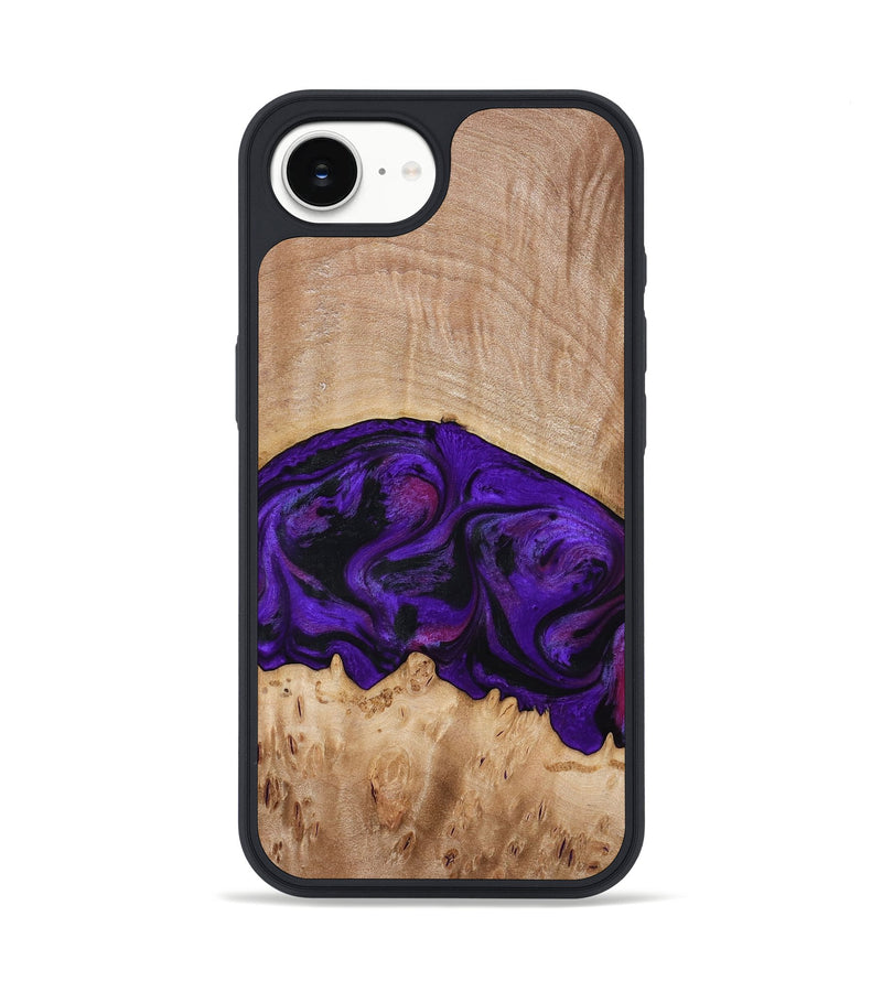 iPhone 16e Wood Phone Case - Raelyn (Purple, 772535)