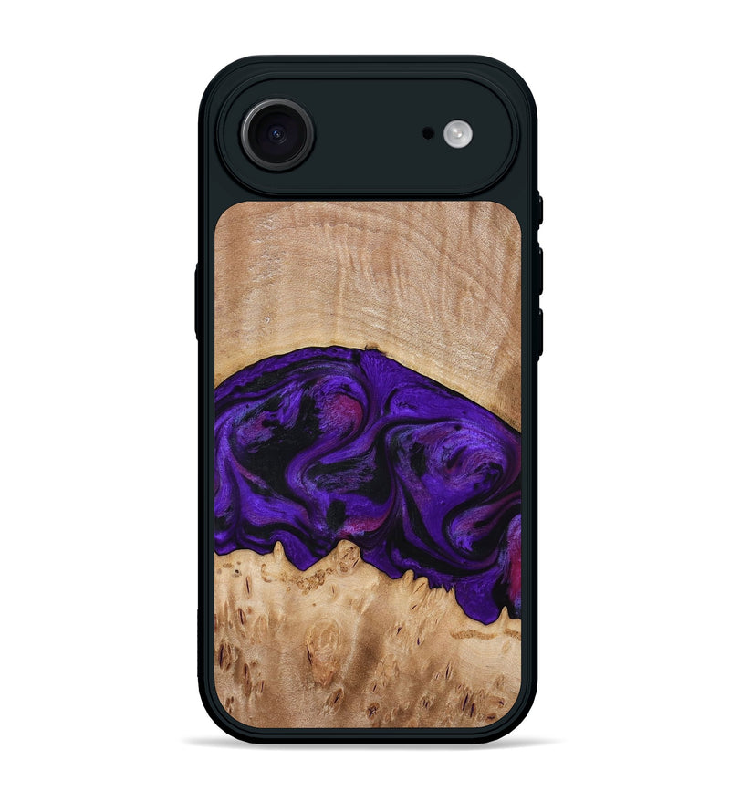 iPhone 17 Air Wood Phone Case - Raelyn (Purple, 772535)
