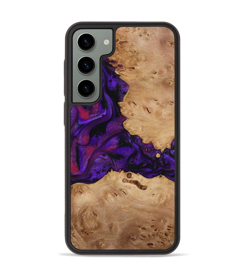 Galaxy S23 Plus Wood Phone Case - Melva (Purple, 772817)