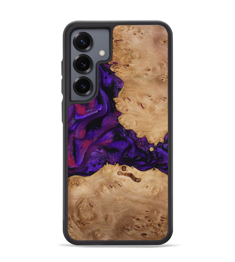 Galaxy S25 Plus Wood Phone Case - Melva (Purple, 772817)