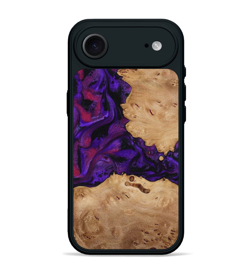 iPhone 17 Air Wood Phone Case - Melva (Purple, 772817)