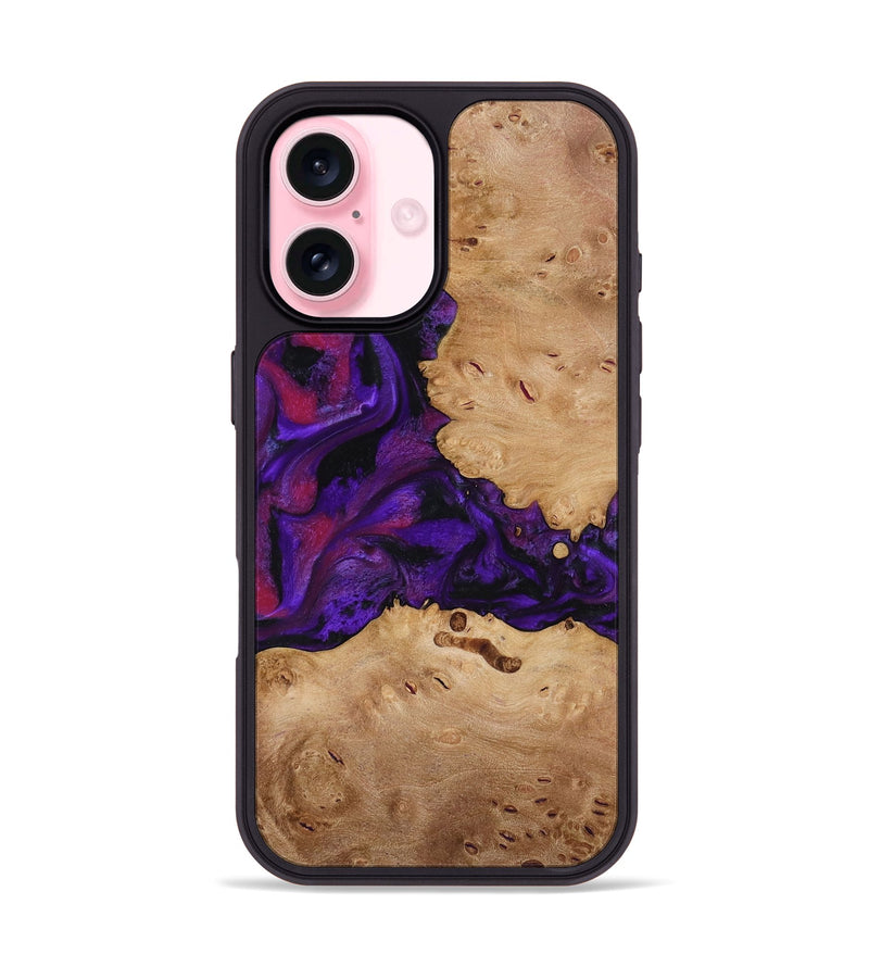 iPhone 17 Wood Phone Case - Melva (Purple, 772817)