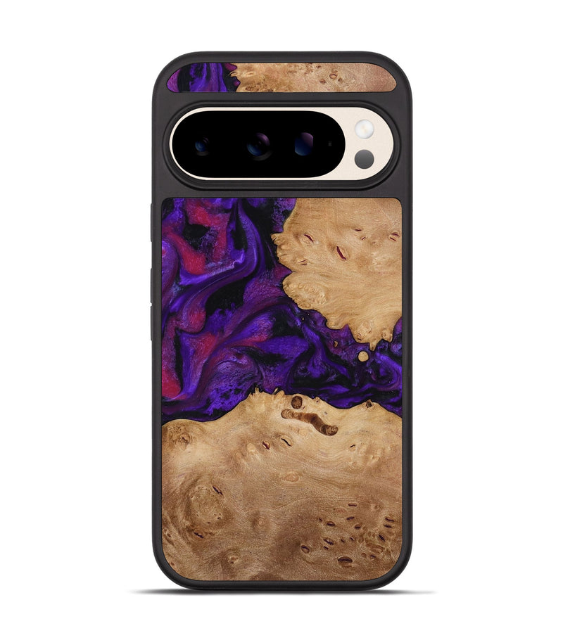 Pixel 10 Wood Phone Case - Melva (Purple, 772817)
