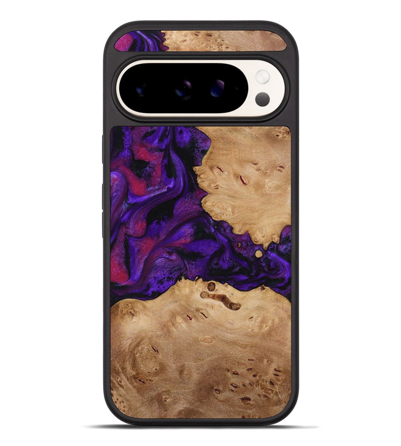 Pixel 10 Pro XL Wood Phone Case - Melva (Purple, 772817)