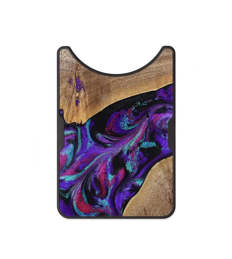 Alloy Wood Wallet - Jamila (Purple, 772818)