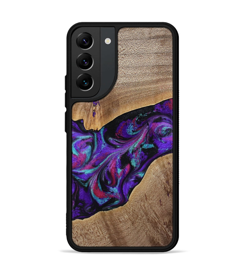 Galaxy S22 Plus Wood Phone Case - Jamila (Purple, 772818)