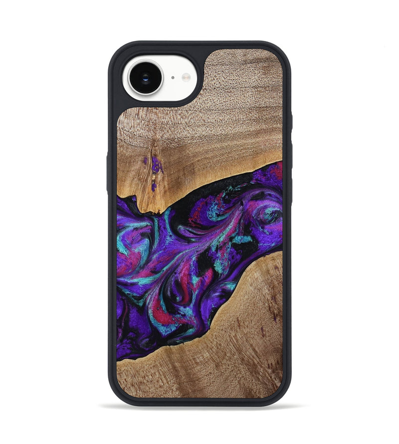 iPhone 16e Wood Phone Case - Jamila (Purple, 772818)