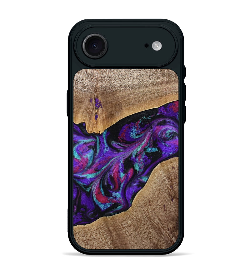iPhone 17 Air Wood Phone Case - Jamila (Purple, 772818)