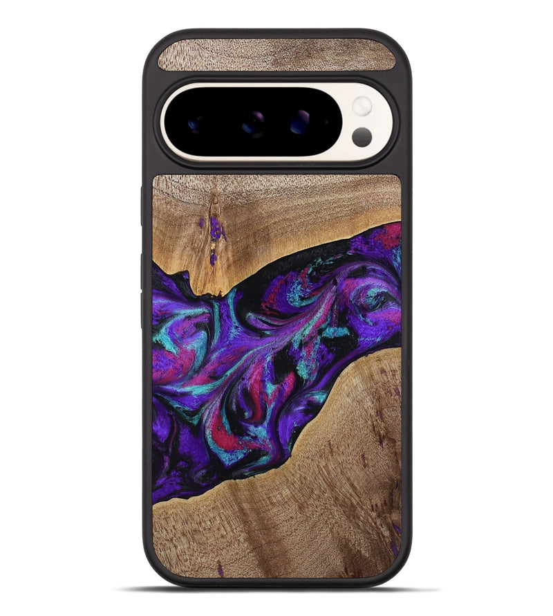 Pixel 9 Pro XL Wood Phone Case - Jamila (Purple, 772818)