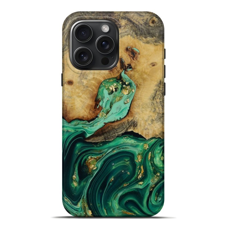 iPhone 16 Pro Max Wood Live Edge Phone Case - Genesis