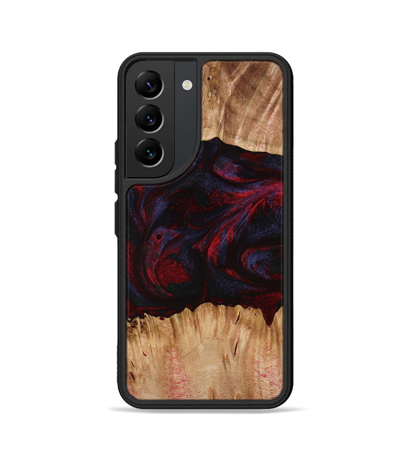 Galaxy S22 Wood Phone Case - Ernst (Red, 773299)