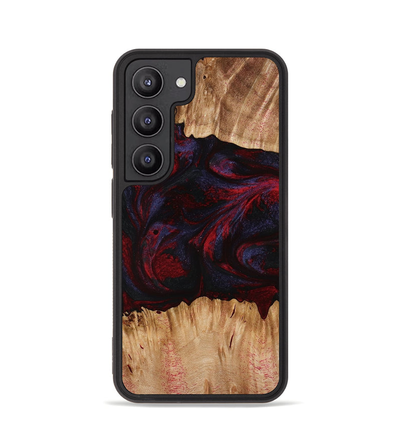 Galaxy S23 Wood Phone Case - Ernst (Red, 773299)