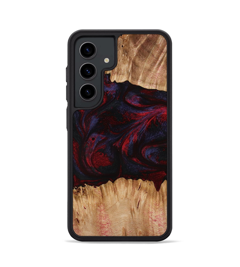 Galaxy S24 Wood Phone Case - Ernst (Red, 773299)