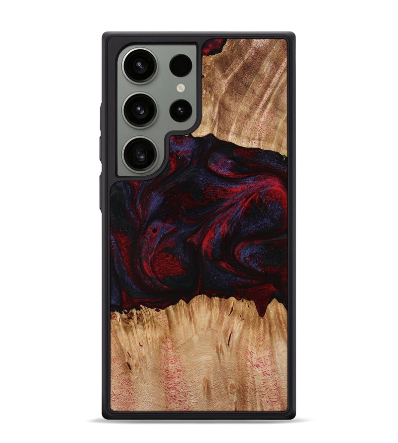 Galaxy S24 Ultra Wood Phone Case - Ernst (Red, 773299)