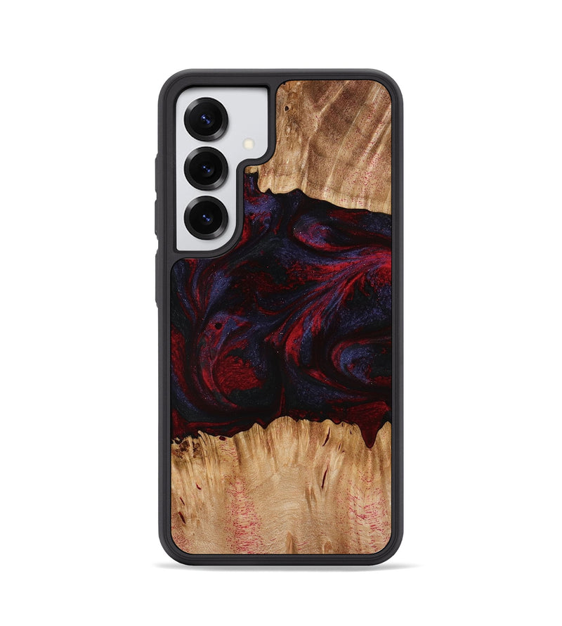 Galaxy S25 Wood Phone Case - Ernst (Red, 773299)