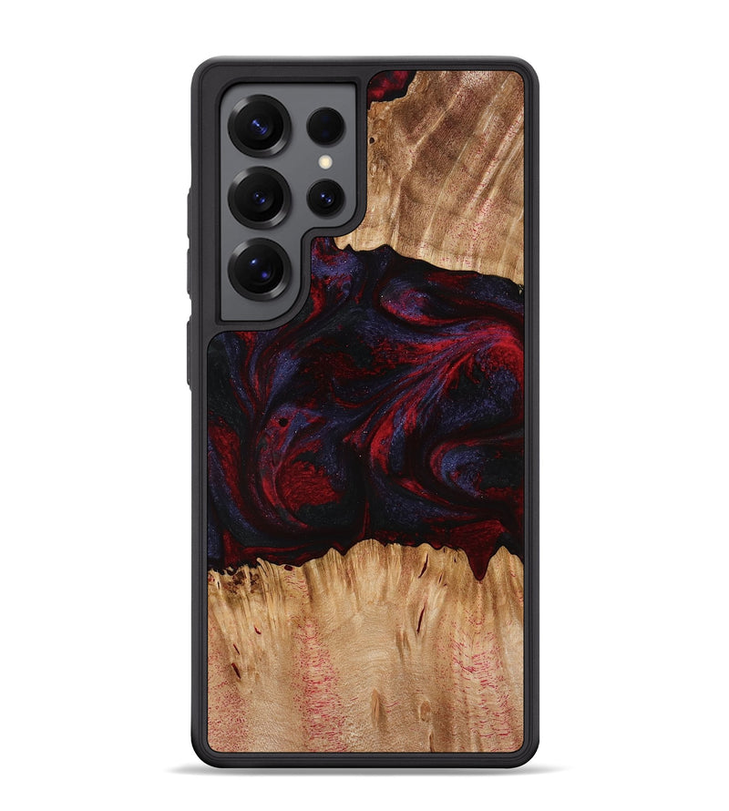 Galaxy S25 Ultra Wood Phone Case - Ernst (Red, 773299)
