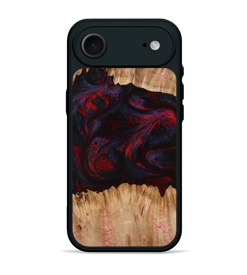 iPhone 17 Air Wood Phone Case - Ernst (Red, 773299)