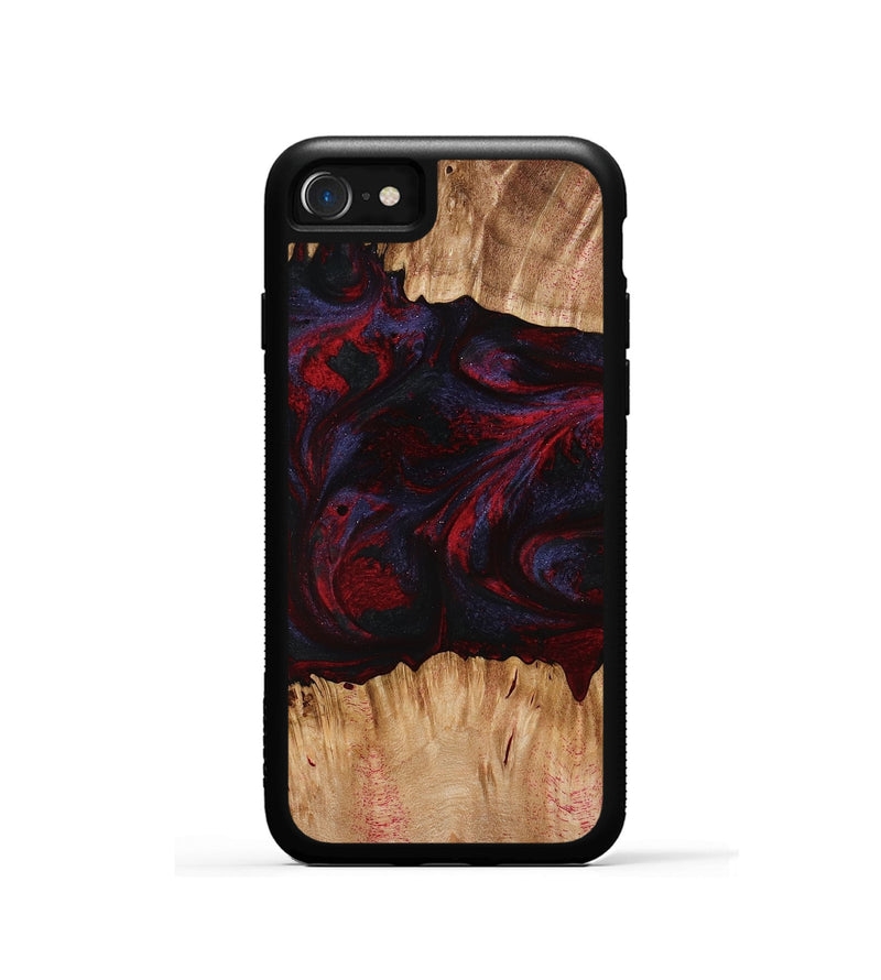 iPhone SE Wood Phone Case - Ernst (Red, 773299)