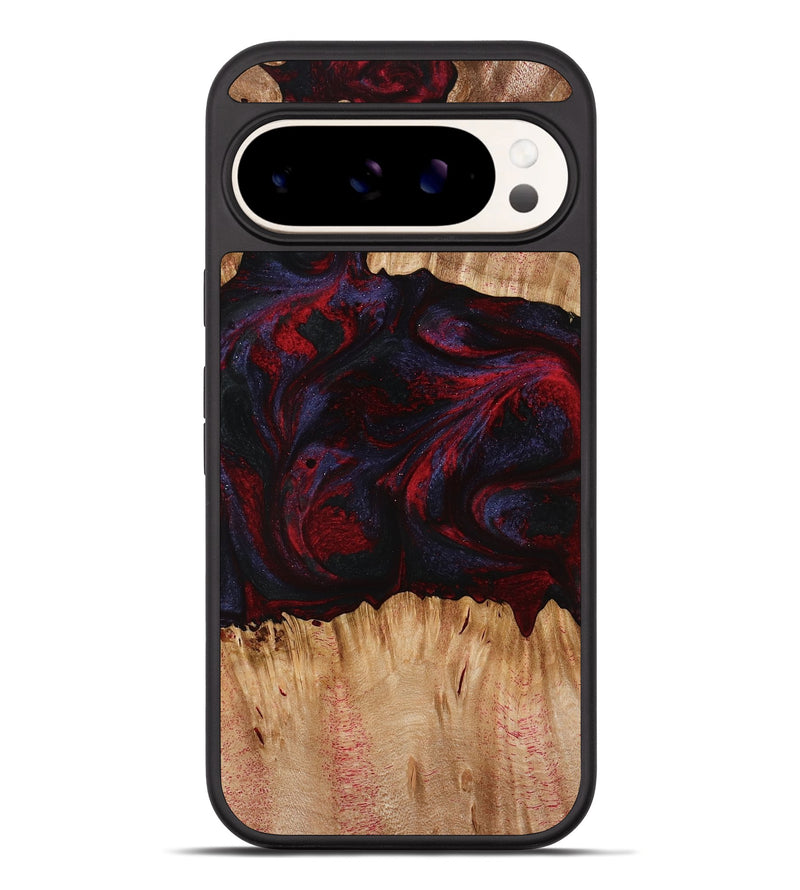 Pixel 10 Pro XL Wood Phone Case - Ernst (Red, 773299)