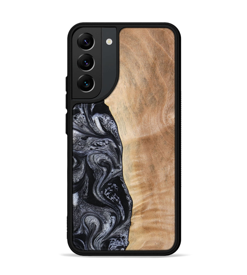 Galaxy S22 Plus Wood Phone Case - Lula (Black & White, 773302)