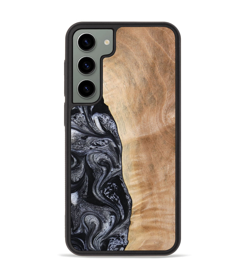 Galaxy S23 Plus Wood Phone Case - Lula (Black & White, 773302)