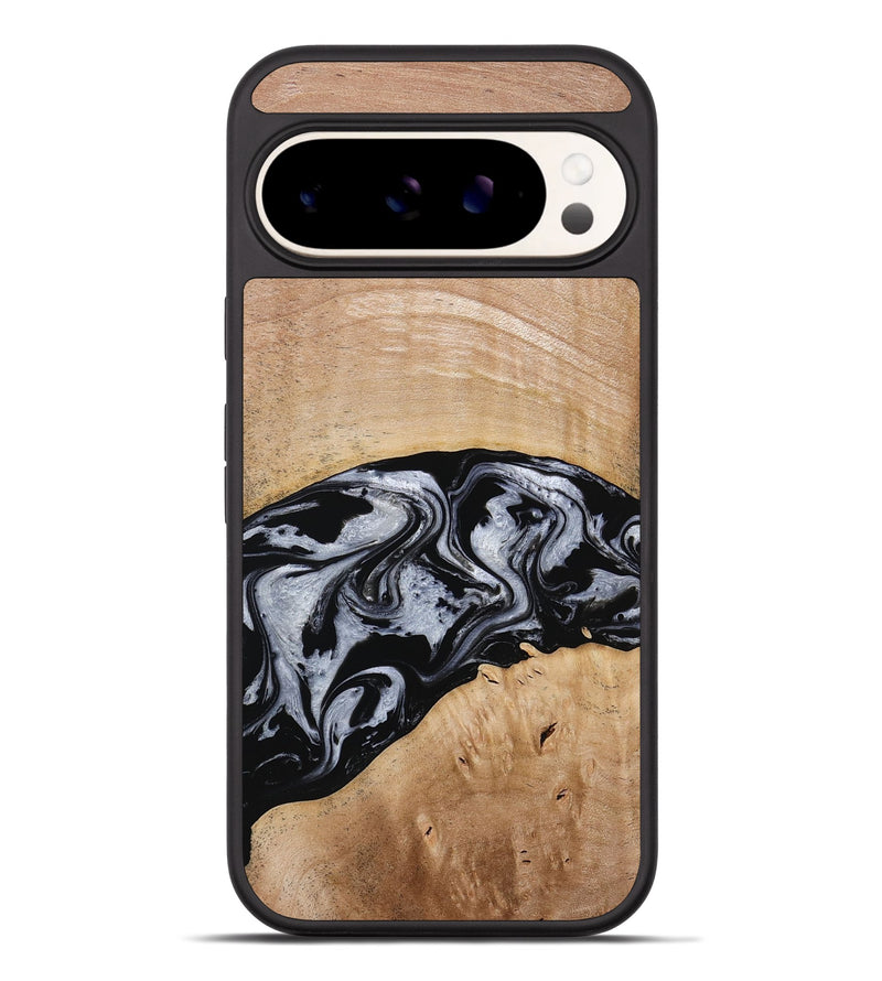 Pixel 9 Pro XL Wood Phone Case - Aviana (Black & White, 773307)