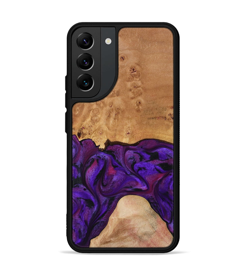 Galaxy S22 Plus Wood Phone Case - Ivanna (Purple, 773322)