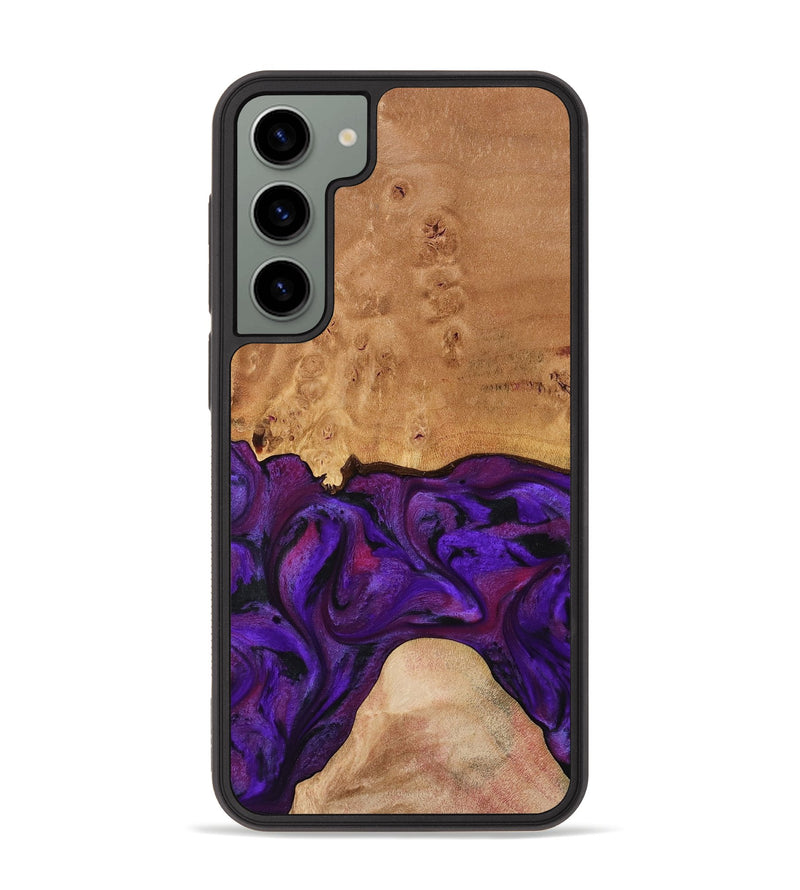 Galaxy S23 Plus Wood Phone Case - Ivanna (Purple, 773322)