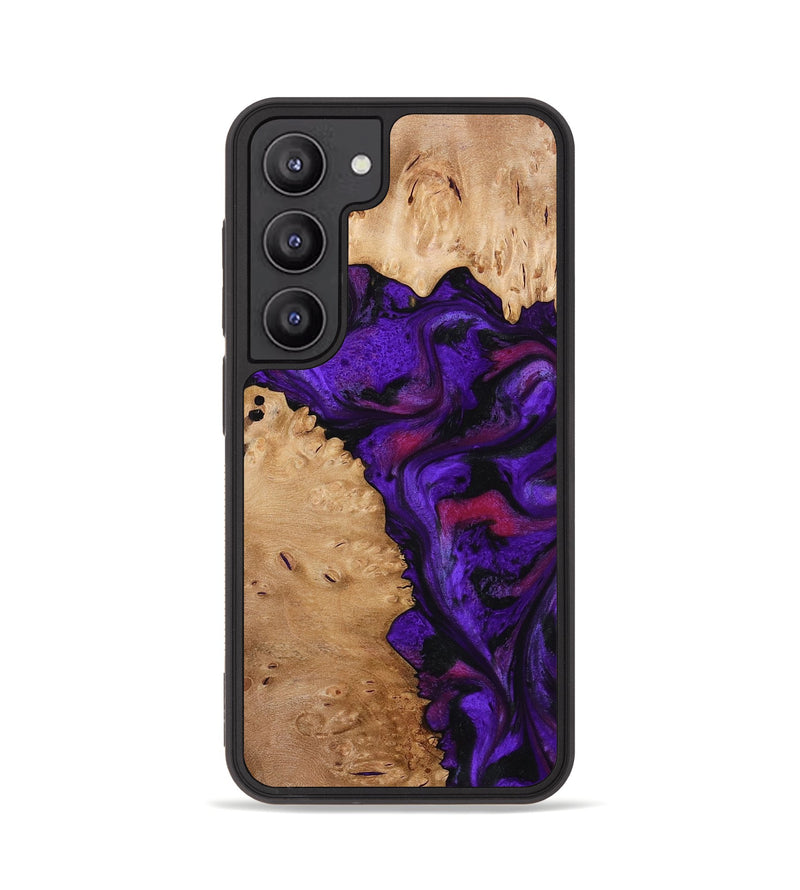 Galaxy S23 Wood Phone Case - Keyla (Purple, 773342)