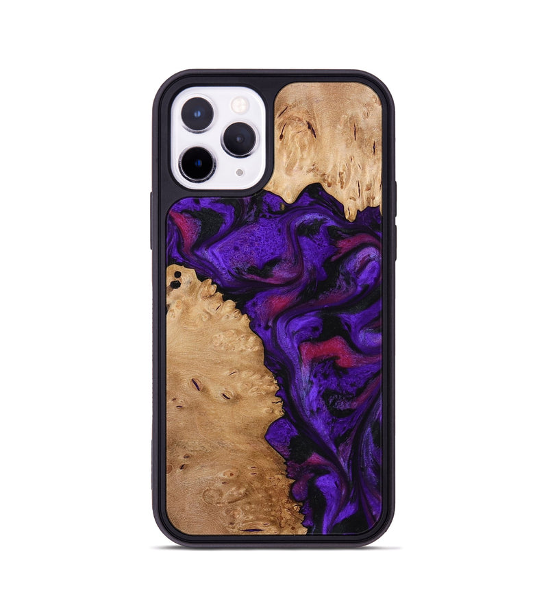 iPhone 11 Pro Wood Phone Case - Keyla (Purple, 773342)
