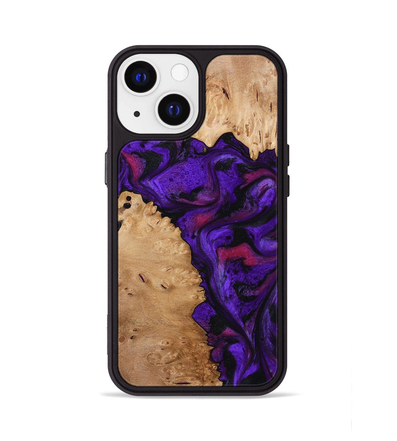 iPhone 13 Wood Phone Case - Keyla (Purple, 773342)