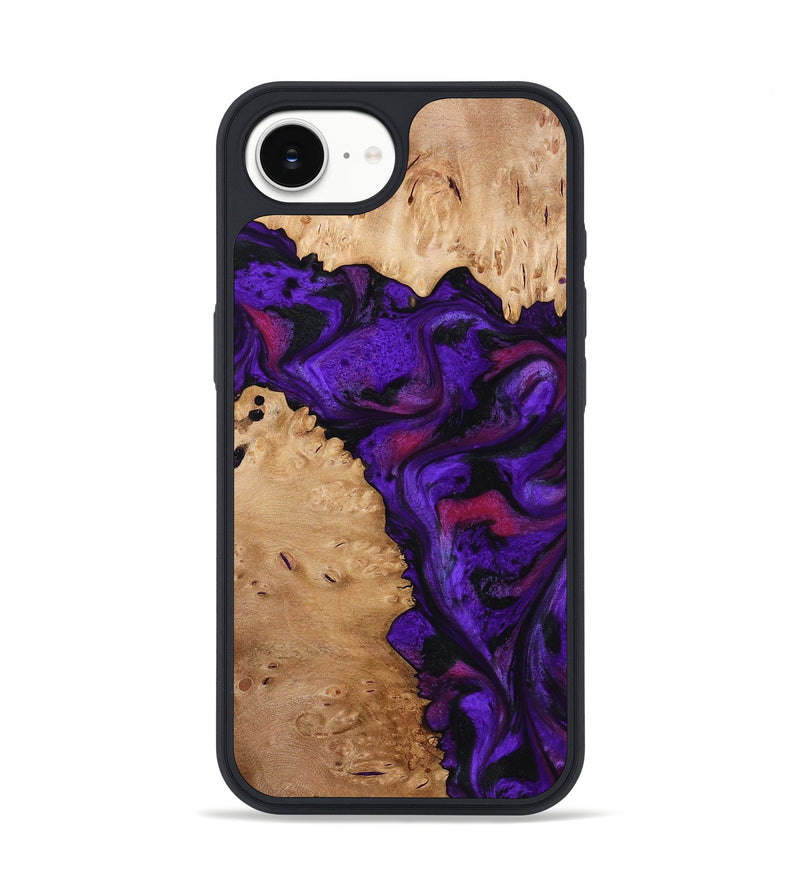 iPhone 16e Wood Phone Case - Keyla (Purple, 773342)