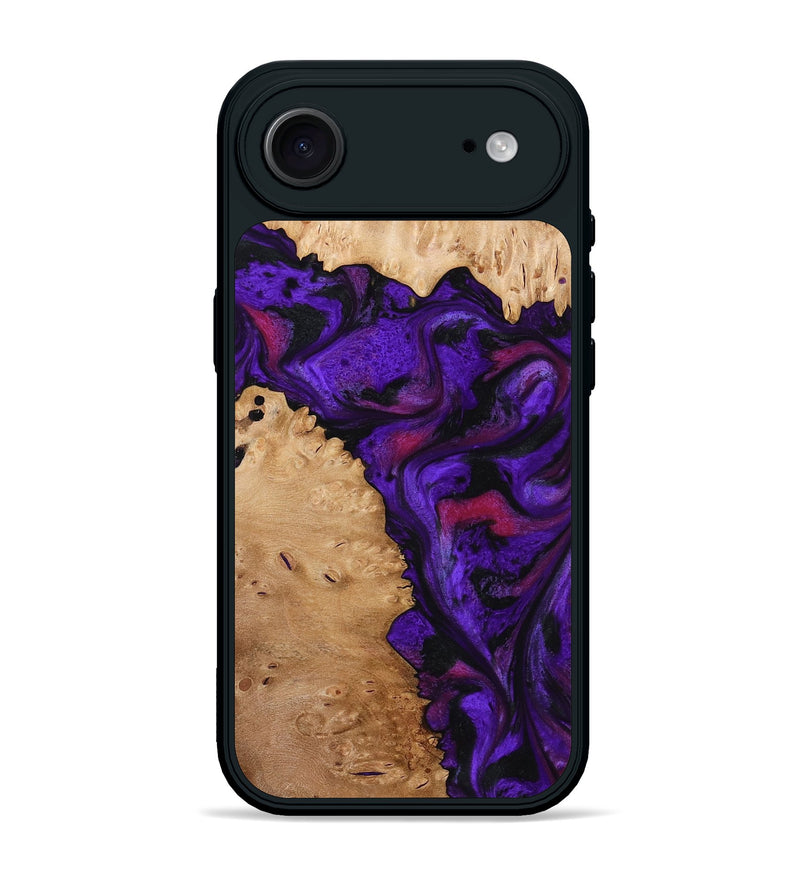 iPhone 17 Air Wood Phone Case - Keyla (Purple, 773342)