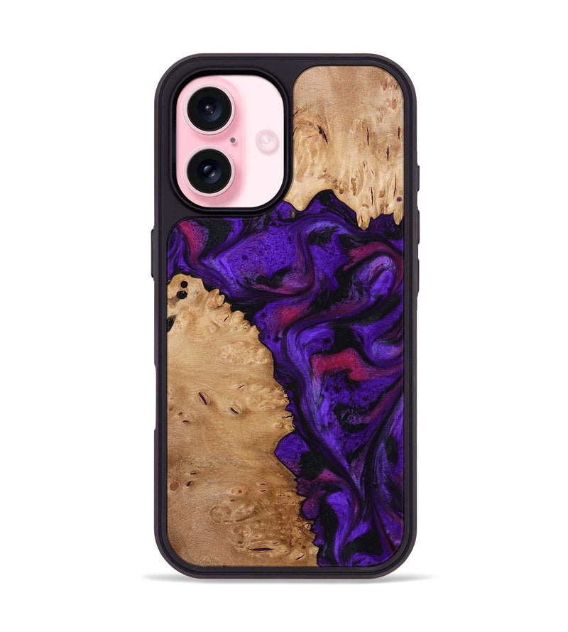 iPhone 17 Wood Phone Case - Keyla (Purple, 773342)