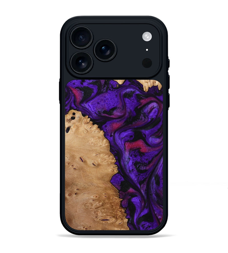 iPhone 17 Pro Max Wood Phone Case - Keyla (Purple, 773342)