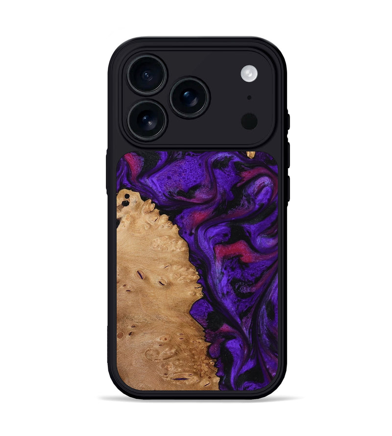iPhone 17 Pro Wood Phone Case - Keyla (Purple, 773342)