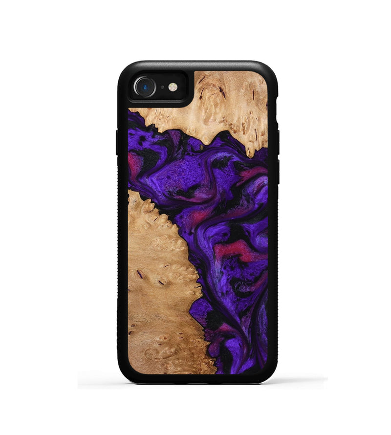 iPhone SE Wood Phone Case - Keyla (Purple, 773342)