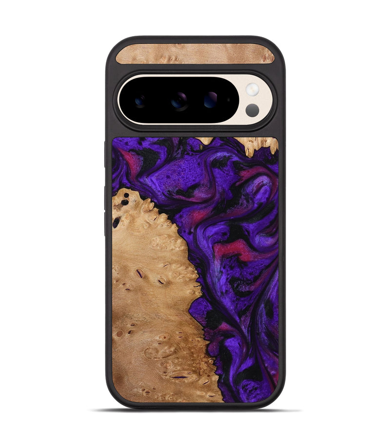 Pixel 10 Wood Phone Case - Keyla (Purple, 773342)