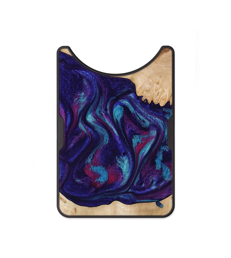 Alloy Wood Wallet - Devante (Purple, 773347)