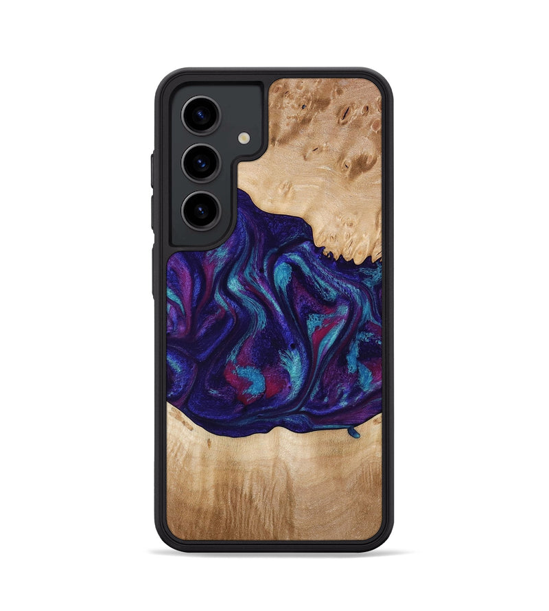 Galaxy S24 Wood Phone Case - Devante (Purple, 773347)
