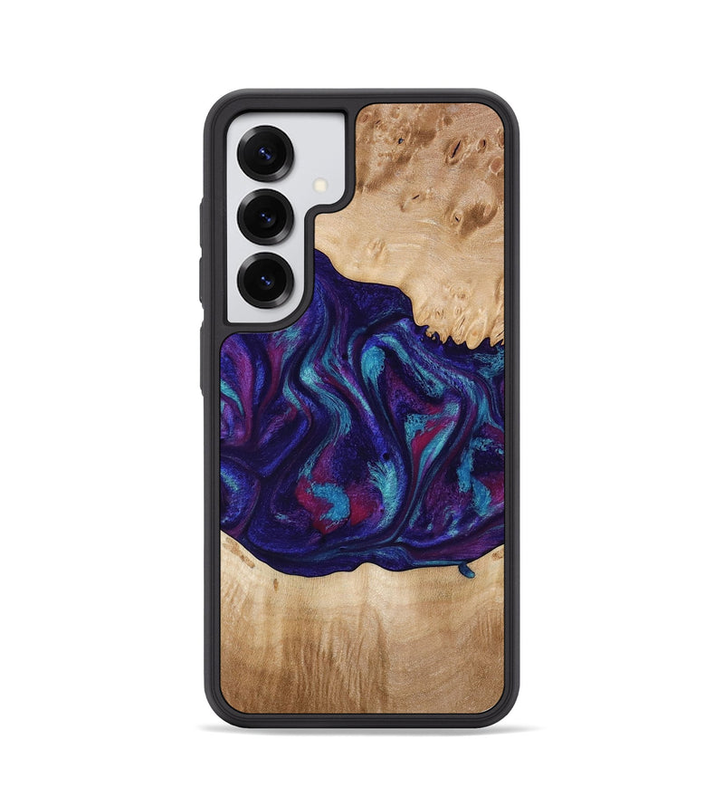Galaxy S25 Wood Phone Case - Devante (Purple, 773347)