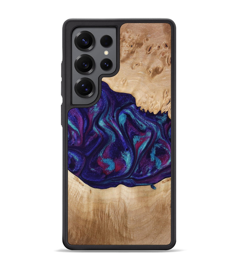 Galaxy S25 Ultra Wood Phone Case - Devante (Purple, 773347)